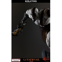 Gaming Heads - God of War - Lunging Kratos Statue