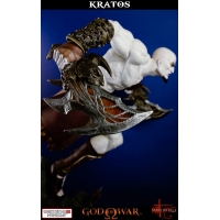 Gaming Heads - God of War - Lunging Kratos Statue