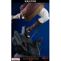 Gaming Heads - God of War - Lunging Kratos Statue