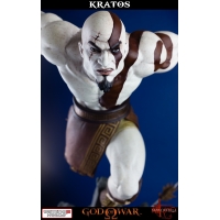 Gaming Heads - God of War - Lunging Kratos Statue