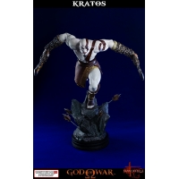 Gaming Heads - God of War - Lunging Kratos Statue