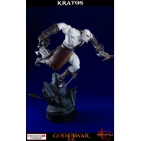 Gaming Heads - God of War - Lunging Kratos Statue