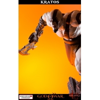 Gaming Heads - God of War - Lunging Kratos Statue