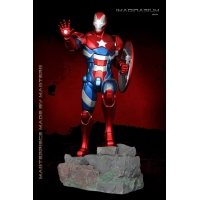 Imaginarium Art - 1:4 Scale - Iron Patriot Comic Version