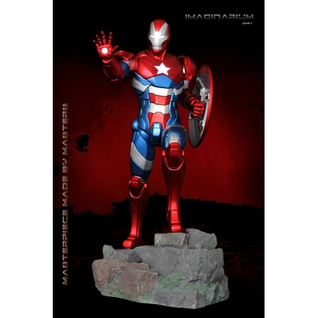 Imaginarium Art - 1:4 Scale - Iron Patriot Comic Version