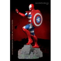 Imaginarium Art - 1:4 Scale - Iron Patriot Comic Version