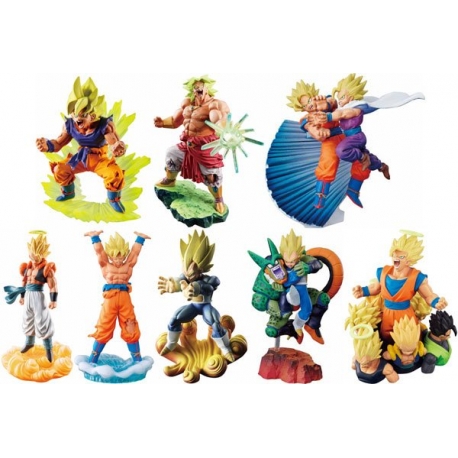 Dragon Ball Capsule R - Legendary Warriors Super Saiyan Arc 7Pack BOX