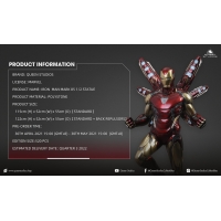  [Pre-Order] Queen Studios - Iron Man Mark 85  1/2 scale