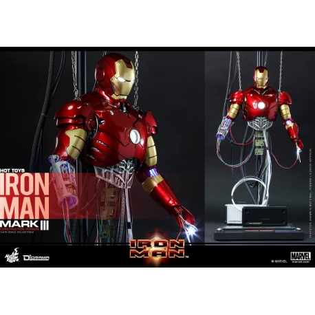 Hot Toys - Iron Man Mark III (Construction Version)