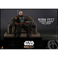 [Pre-Order] Hot Toys - TMS056 - Star Wars: The Mandalorian - 1/6th scale Boba Fett (Repaint Armor) and Throne Collectible Set