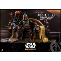 [Pre-Order] Hot Toys - TMS056 - Star Wars: The Mandalorian - 1/6th scale Boba Fett (Repaint Armor) and Throne Collectible Set