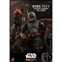 [Pre-Order] Hot Toys - TMS056 - Star Wars: The Mandalorian - 1/6th scale Boba Fett (Repaint Armor) and Throne Collectible Set