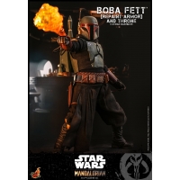 [Pre-Order] Hot Toys - TMS056 - Star Wars: The Mandalorian - 1/6th scale Boba Fett (Repaint Armor) and Throne Collectible Set