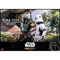 [Pre-Order] Hot Toys - TMS056 - Star Wars: The Mandalorian - 1/6th scale Boba Fett (Repaint Armor) and Throne Collectible Set