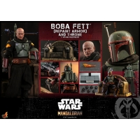 [Pre-Order] Hot Toys - TMS056 - Star Wars: The Mandalorian - 1/6th scale Boba Fett (Repaint Armor) and Throne Collectible Set