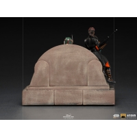 [Pre-Order] Iron Studios - Boba Fett on Throne Deluxe Art Scale 1/10 - The Mandalorian