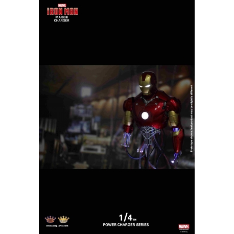 King Arts - Power Charger Series - Iron Man Mark 3 Repair Version