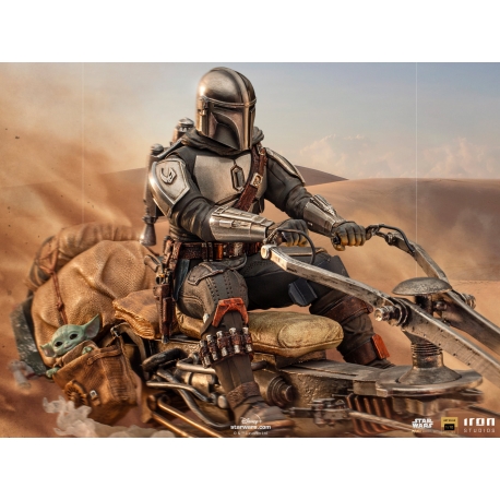 [Pre-Order] Iron Studios- Dark Trooper BDS Art Scale 1/10 - The Mandalorian