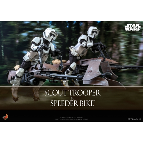 [Pre-Order] Hot Toys - MMS611 - Star Wars: Return of the Jedi - 1/6th scale Scout Trooper Collectible Figure 