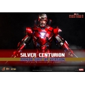 Hot Toys - MMS618D43 - Iron Man 3 - 1/6th scale Silver Centurion (Armor Suit Up Version) Collectible Figure 