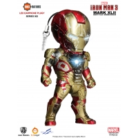 Kids Nations - Iron Man 3 - Series 003 LED Earphone Plugy, set of 6