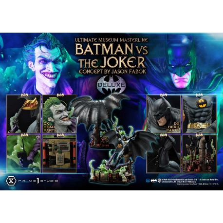 [Pre-Order] PRIME1 STUDIO - UMMDC-06: BATMAN VS THE JOKER CONCEPT BY JASON FABOK (DC COMICS)