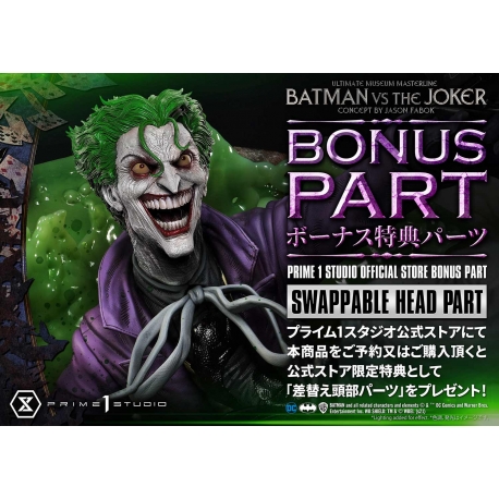 [Pre-Order] PRIME1 STUDIO - UMMDC-06DXS: BATMAN VS. THE JOKER CONCEPT BY JASON FABOK DELUXE BONUS VERSION (DC COMICS)