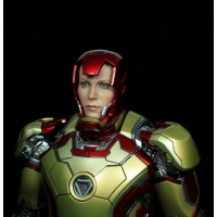 1/6 Iron Man helmet peppers head carved HT MK42