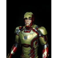 1/6 Iron Man helmet peppers head carved HT MK42