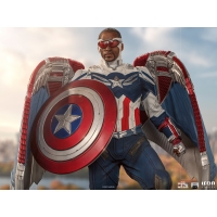 [Pre-Order]  Iron Studios - Captain America Sam Wilson (Complete Ver) - Falcon and the Winter - Legacy Replica 1/4