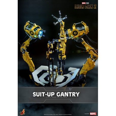 [Pre-Order] Hot Toys - ACS012 - Iron Man 2 - 1/4th scale Suit-Up Gantry Collectible