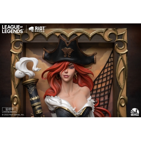  [Pre-Order] Infinity Studio League of Legends: The Bounty Hunter-Miss Fortune 3D photo frame