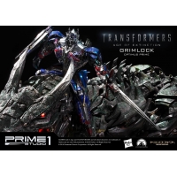 Prime 1 Studio - MMTFM-05  Grimlock and Optimus Prime Statue (Transformers: Age of Extinction)