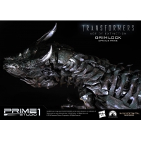 Prime 1 Studio - MMTFM-05  Grimlock and Optimus Prime Statue (Transformers: Age of Extinction)