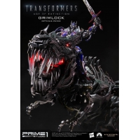 Prime 1 Studio - MMTFM-05  Grimlock and Optimus Prime Statue (Transformers: Age of Extinction)