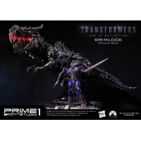 Prime 1 Studio - MMTFM-05  Grimlock and Optimus Prime Statue (Transformers: Age of Extinction)