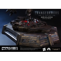 Prime 1 Studio - MMTFM-05  Grimlock and Optimus Prime Statue (Transformers: Age of Extinction)