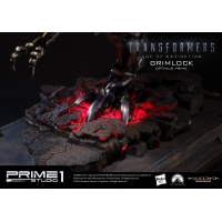 Prime 1 Studio - MMTFM-05  Grimlock and Optimus Prime Statue (Transformers: Age of Extinction)