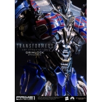 Prime 1 Studio - MMTFM-05  Grimlock and Optimus Prime Statue (Transformers: Age of Extinction)