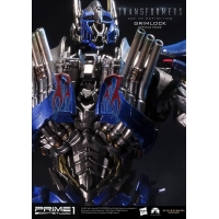 Prime 1 Studio - MMTFM-05  Grimlock and Optimus Prime Statue (Transformers: Age of Extinction)