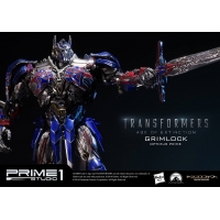 Prime 1 Studio - MMTFM-05  Grimlock and Optimus Prime Statue (Transformers: Age of Extinction)