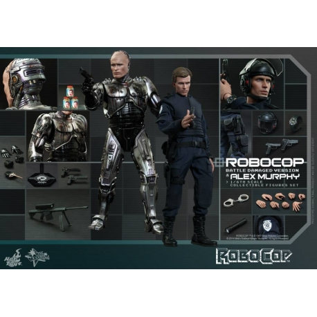 Robocop (battle Damaged Version) & Alex Murphy