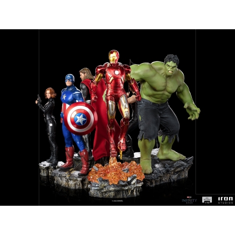 [Pre-Order] Iron Studios - Captain America Battle of NY - The Infinity Saga - BDS Art Scale