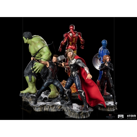 [Pre-Order] Iron Studios - Iron Man Battle of NY - The Infinity Saga - BDS Art Scale 1/10