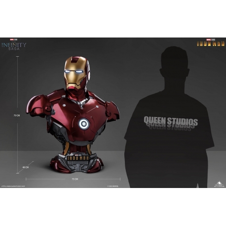  Queen Studios -Iron Man Mark 3 Life-size Bust