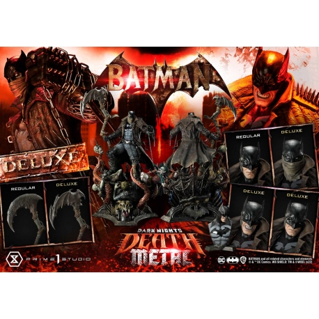 [Pre-Order] PRIME1 STUDIO - MMDCMT-09: DEATH METAL BATMAN (DARK NIGHTS: METAL)