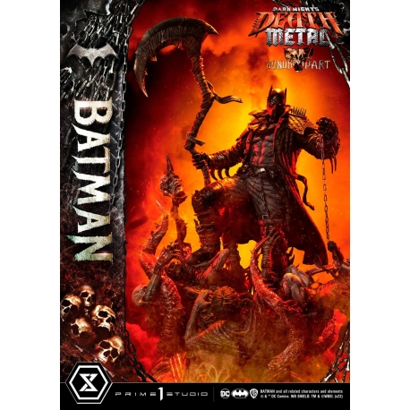 [Pre-Order] PRIME1 STUDIO - MMDCMT-09DX: DEATH METAL BATMAN (DARK NIGHTS: METAL) DELUXE VERSION