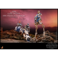 [Pre-Order] Hot Toys - TMS077 - SW: The Clone Wars - 1/6th scale Heavy Weapons Clone Trooper and BARC Speeder with Sidecar Set