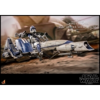 [Pre-Order] Hot Toys - TMS077 - SW: The Clone Wars - 1/6th scale Heavy Weapons Clone Trooper and BARC Speeder with Sidecar Set