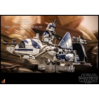 [Pre-Order] Hot Toys - TMS077 - SW: The Clone Wars - 1/6th scale Heavy Weapons Clone Trooper and BARC Speeder with Sidecar Set